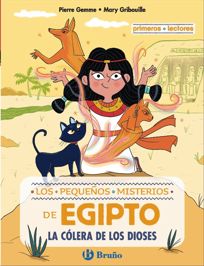 LOS PEQUEÑOS MISTERIOS DE EGIPTO 1 LA COLERA DE LOS DIOSES, de GEMME, PIERRE | portada del libro