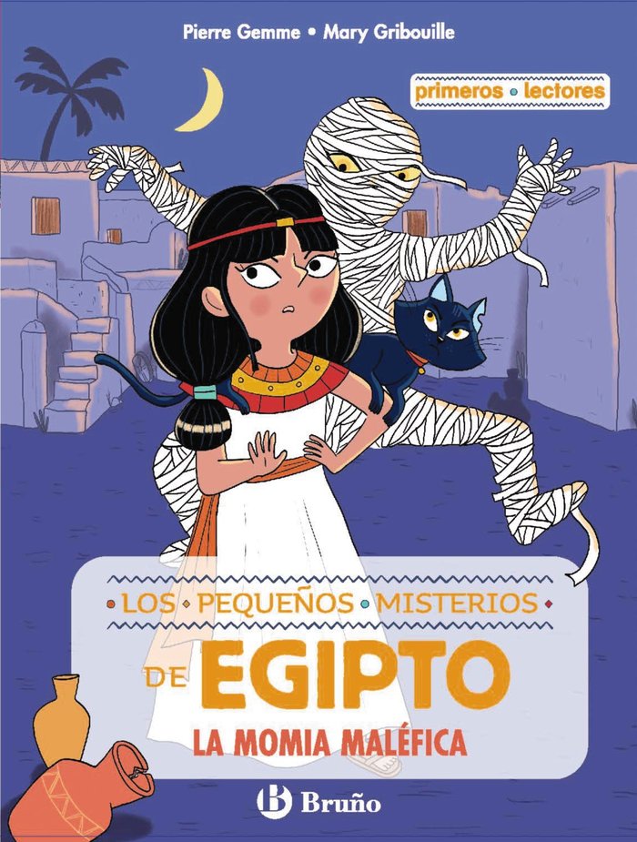 LOS PEQUEÑOS MISTERIOS DE EGIPTO 2 LA MOMIA MALEFICA, de GEMME, PIERRE | portada del libro