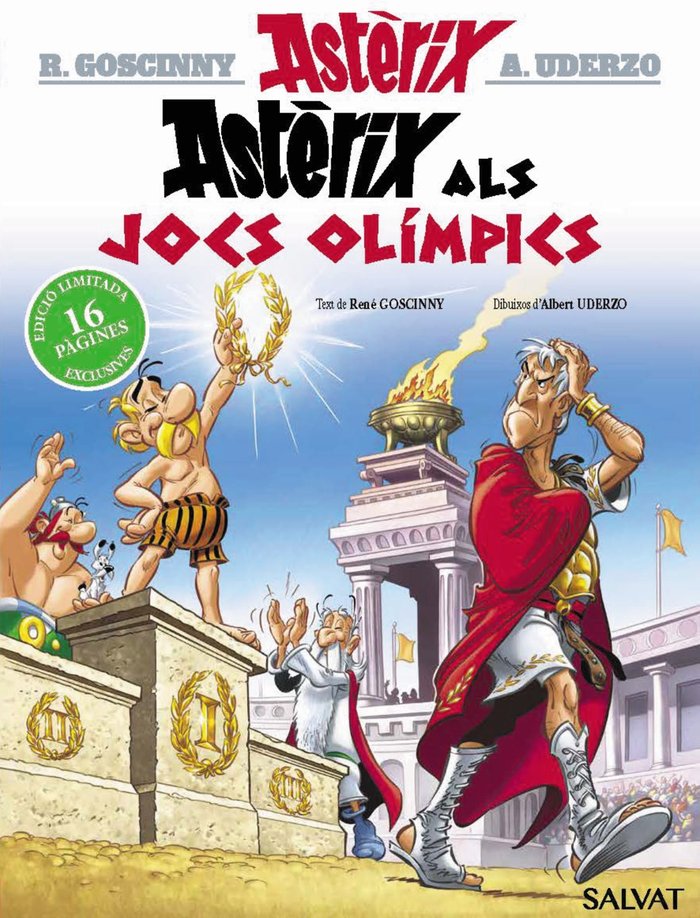 ASTERIX ALS JOCS OLIMPICS EDICIO 2024, de GOSCINNY, RENE | portada del libro