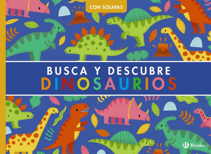 BUSCA Y DESCUBRE DINOSAURIOS, de WEERASEKERA, REBECCA | portada del libro