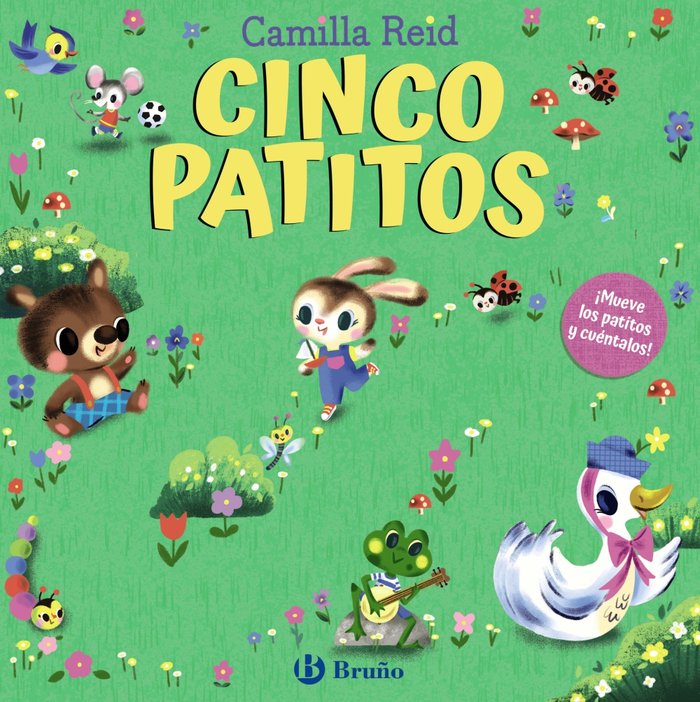 CINCO PATITOS, de REID, CAMILLA | portada del libro