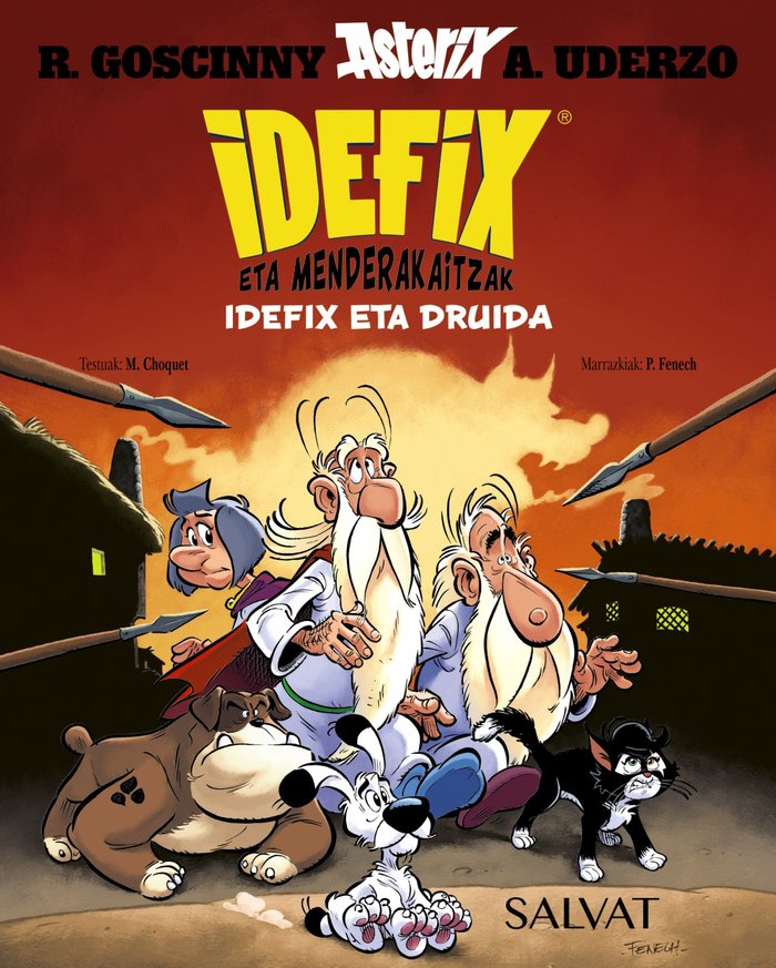 Idefix eta menderakaitzak, 5. Idefix eta druida, de GOSCINNY, RENE | portada del libro