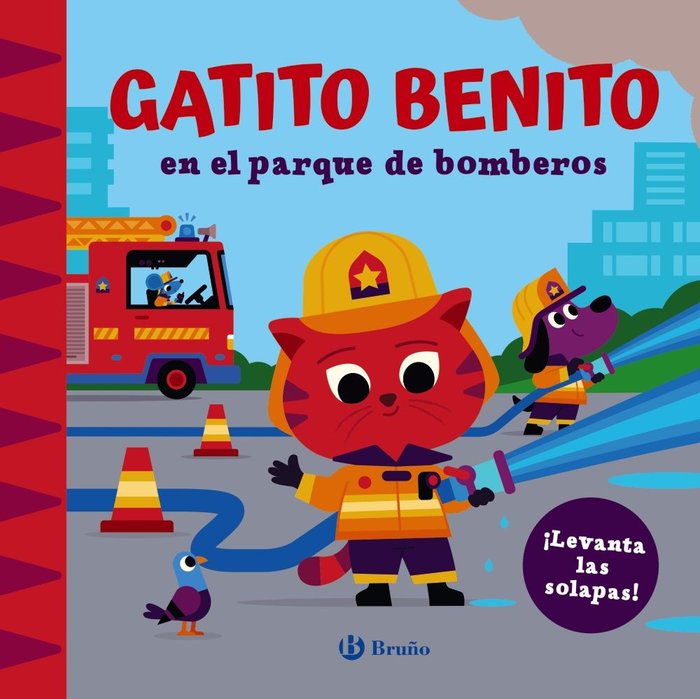 GATITO BENITO EN EL PARQUE DE BOMBEROS, de WILSON, SPENCER | portada del libro