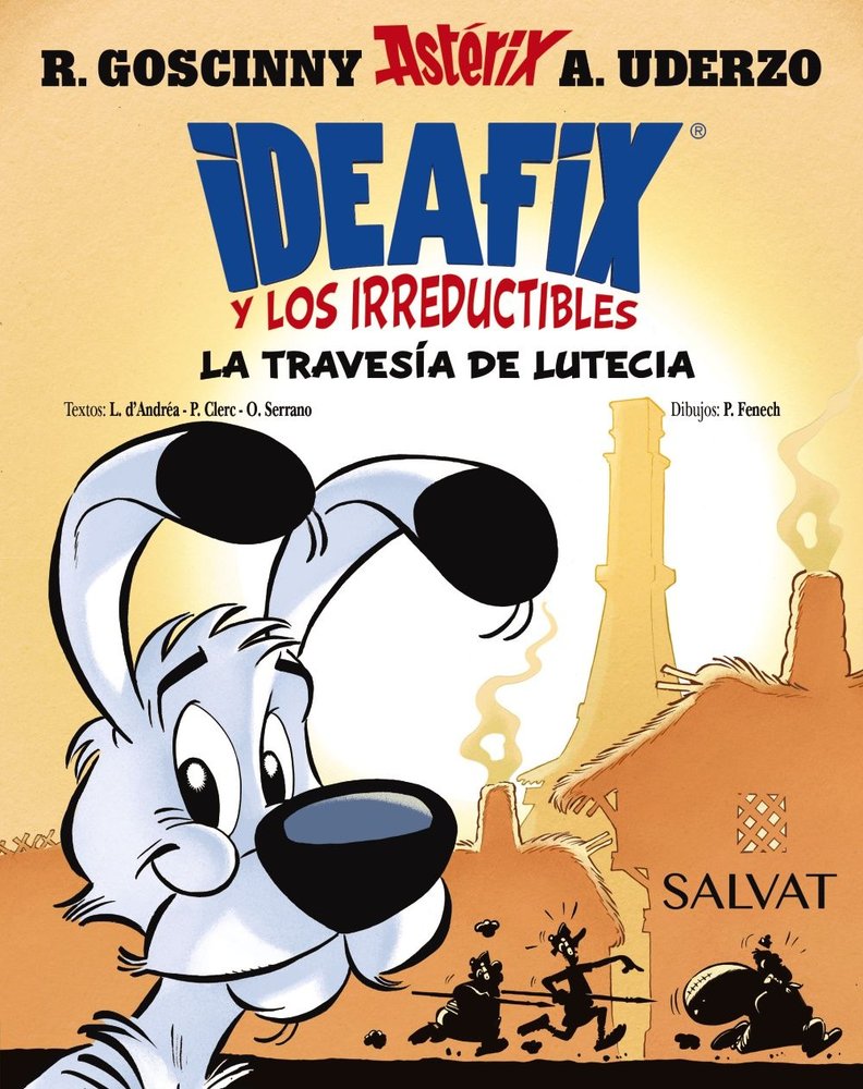 IDEAFIX Y LOS IRREDUCTIBLES, 7. LA TRAVESIA DE LUTECIA, de GOSCINNY, RENE | portada del libro