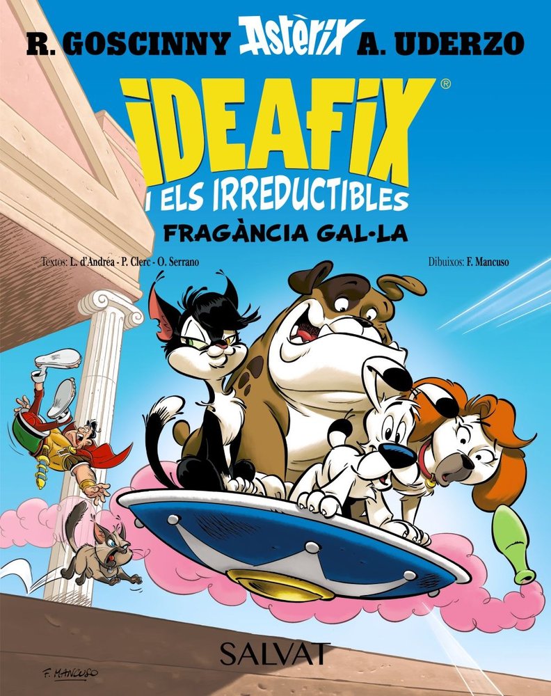 IDEAFIX I ELS IRREDUCTIBLES 8 FRAGANCIA GALÚLA, de GOSCINNY, RENE | portada del libro