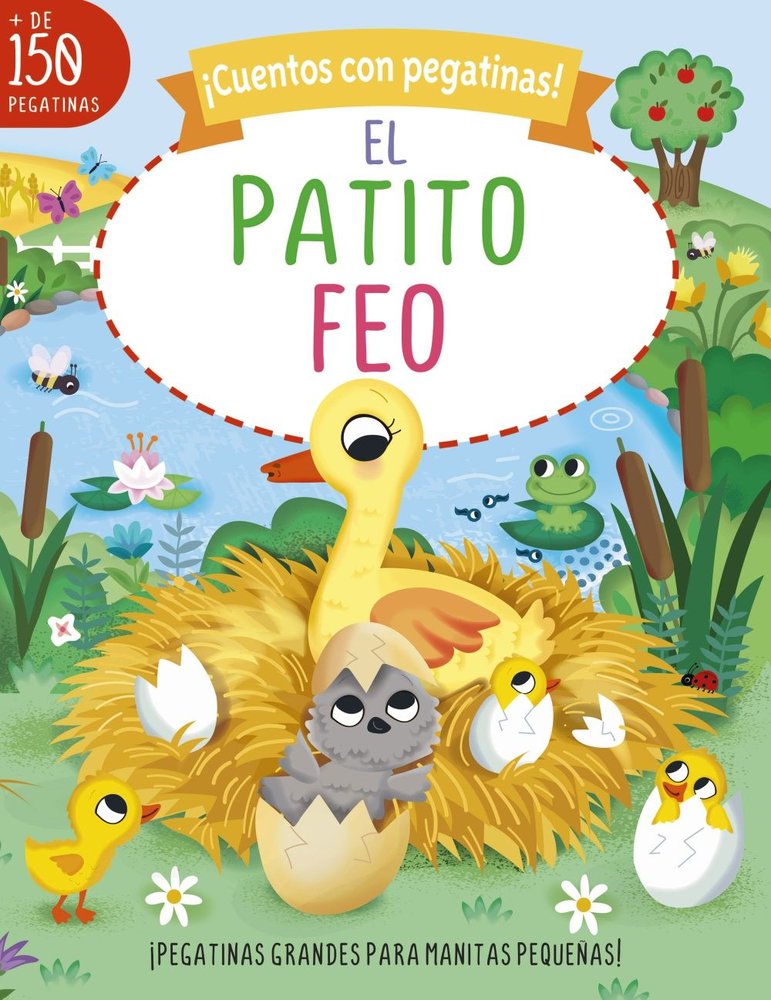 CUENTOS CON PEGATINAS EL PATITO FEO, de STEMP, TONI | portada del libro