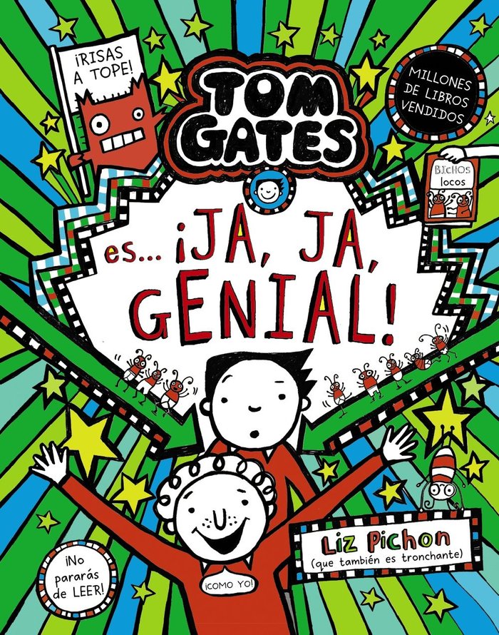 TOM GATES 22 TOM GATES ES JA JA GENIAL, de PICHON, LIZ | portada del libro