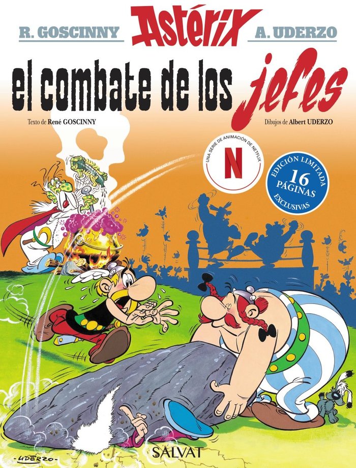 EL COMBATE DE LOS JEFES, de GOSCINNY, RENE | portada del libro