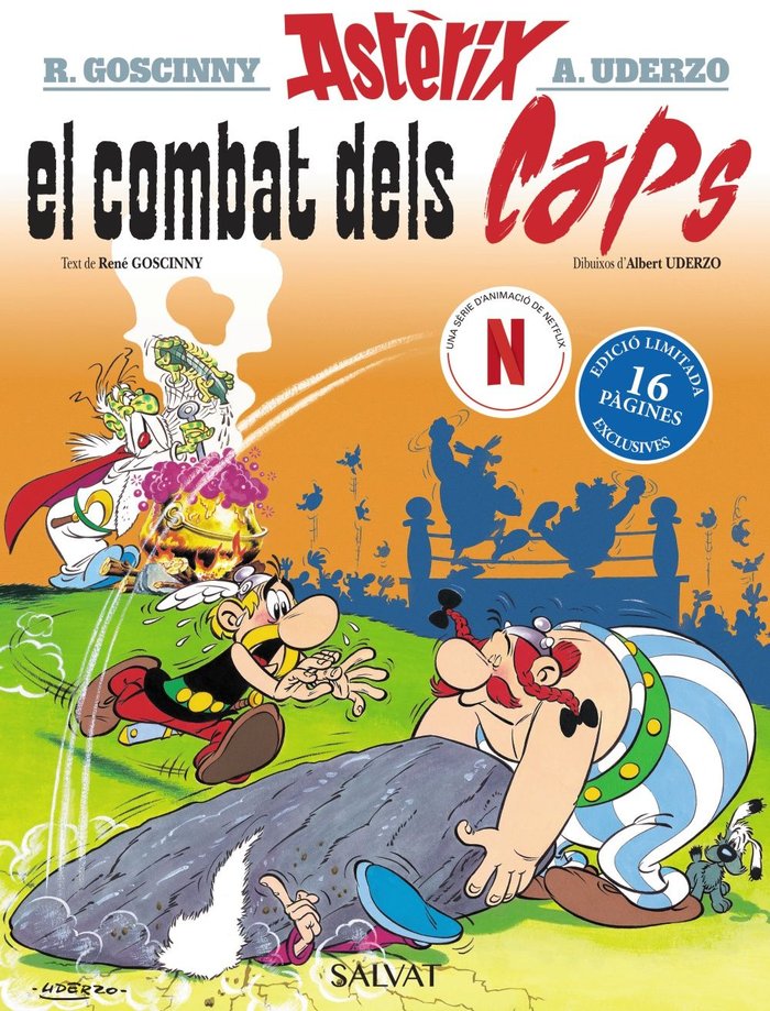 EL COMBAT DELS CAPS EDICIO 2025, de GOSCINNY, RENE | portada del libro