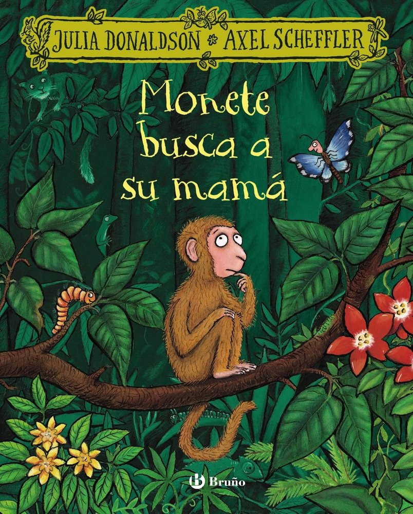MONETE BUSCA A SU MAMA, de DONALDSON, JULIA | portada del libro