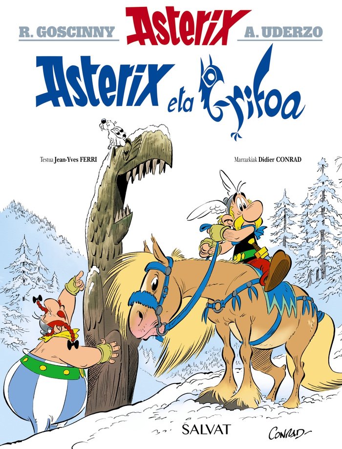 Asterix eta grifoa, de GOSCINNY, RENE | portada del libro