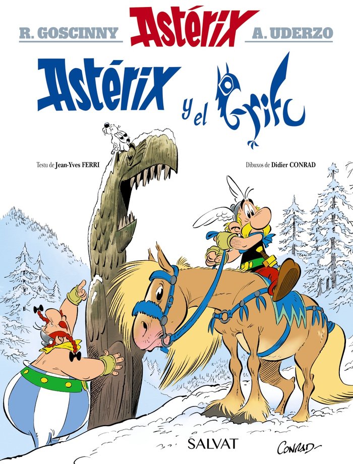 ASTERIX Y EL GRIFU, de GOSCINNY, RENE | portada del libro
