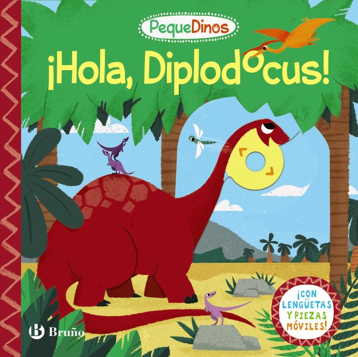 PEQUEDINOS HOLA DIPLODOCUS, de AA.VV. | portada del libro