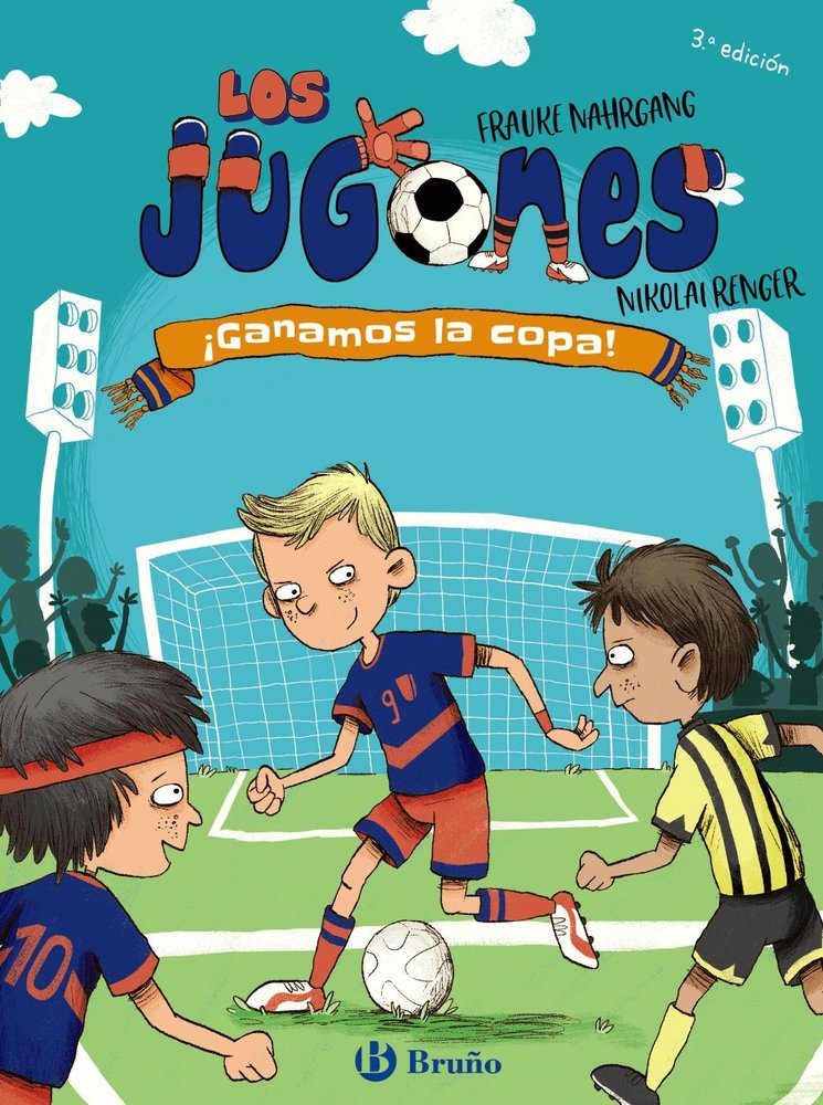 LOS JUGONES 3 GANAMOS LA COPA, de NAHRGANG, FRAUKE | portada del libro