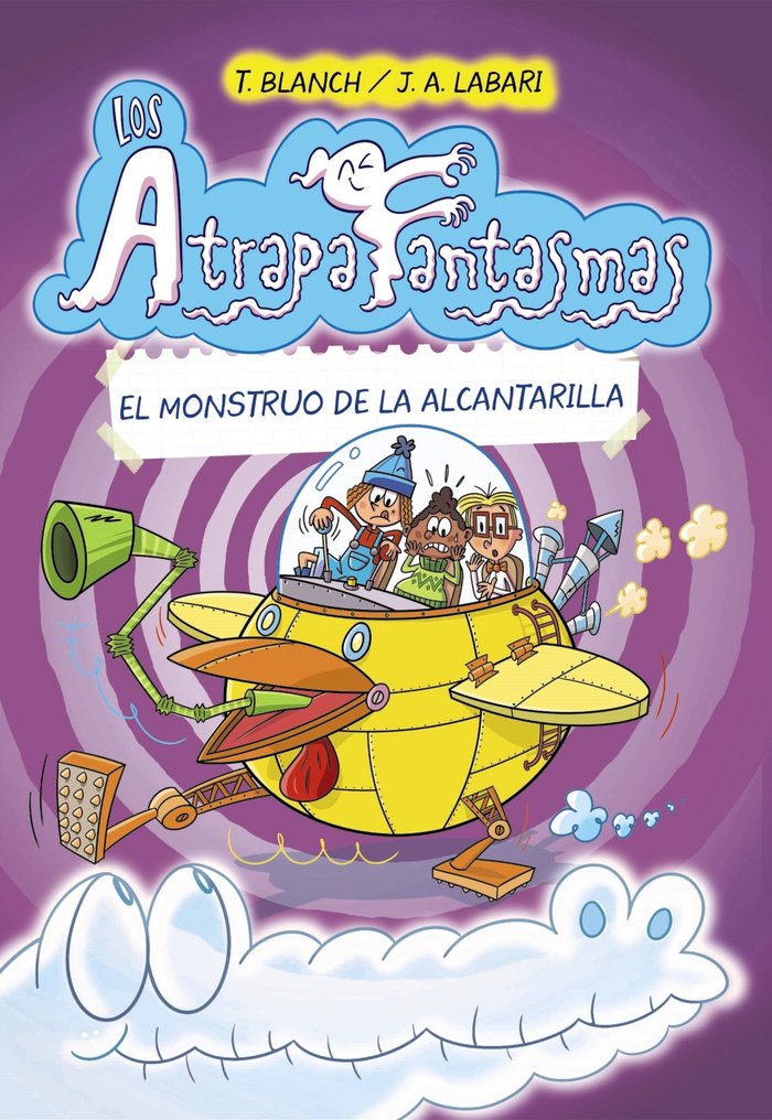 Los Atrapafantasmas, 4. El monstruo de la alcantarilla, de BLANCH, TERESA | portada del libro
