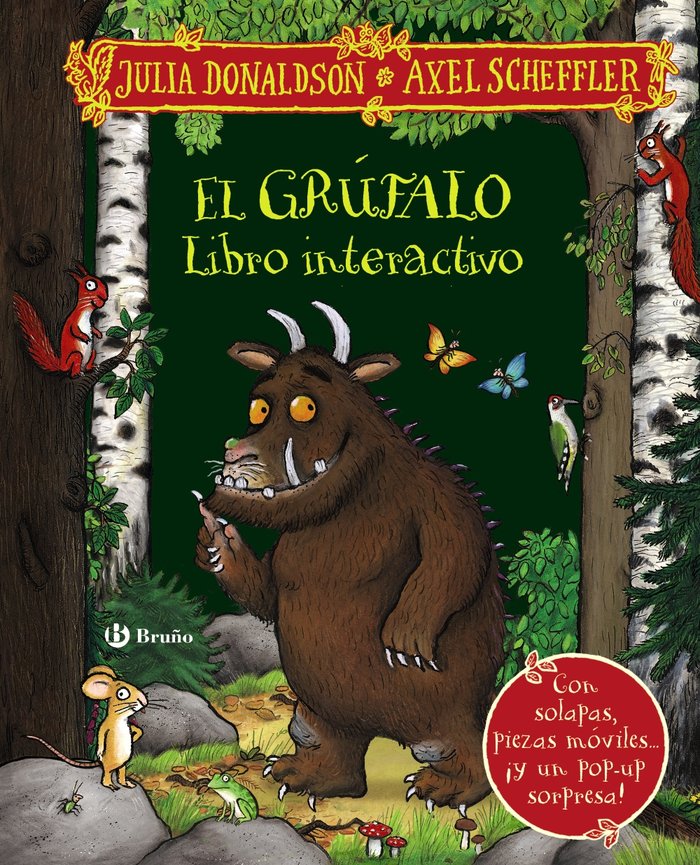 EL GRUFALO LIBRO INTERACTIVO, de DONALDSON, JULIA | portada del libro