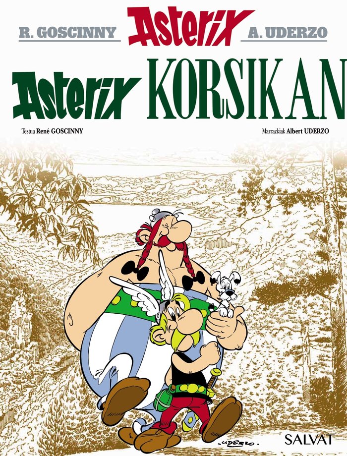 Asterix Korsikan, de GOSCINNY, RENE | portada del libro