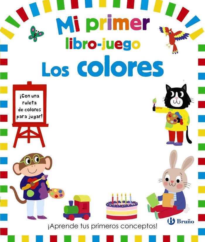 MI PRIMER LIBRO JUEGO LOS COLORES, de VARIOS AUTORES | portada del libro
