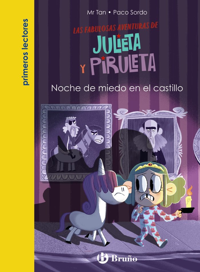 JULIETA Y PIRULETA 3 NOCHE DE MIEDO EN EL CASTILLO, de MR TAN | portada del libro