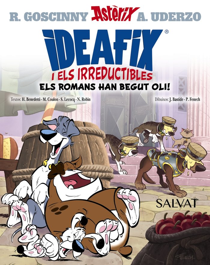 IDEAFIX I ELS IRREDUCTIBLES 2 ELS ROMANS HAN BEGUT OLI, de GOSCINNY, RENE | portada del libro