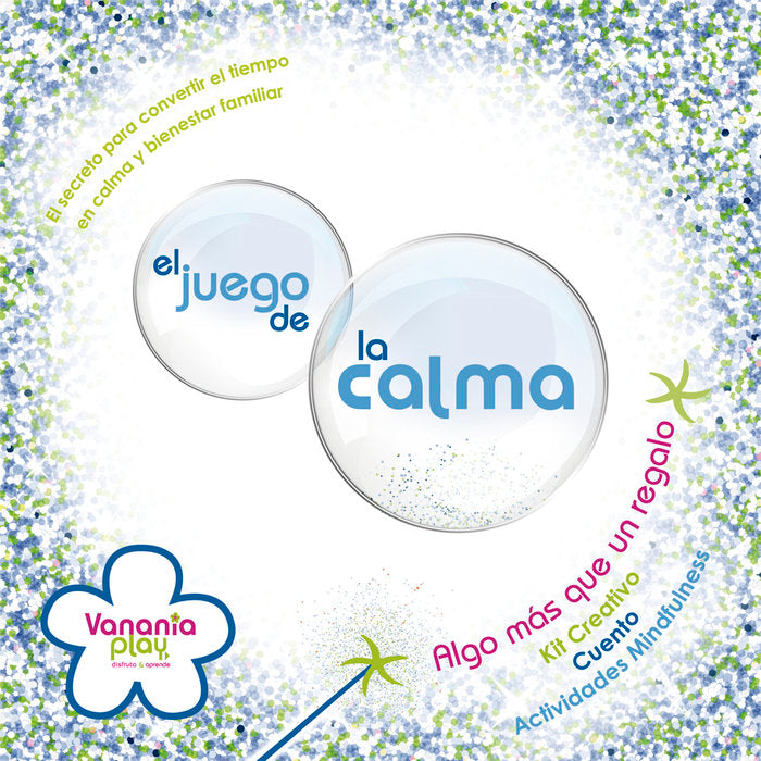 JUEGO DE LA CALMA, EL - KIT CREATIVO, de VANANIA | portada del libro