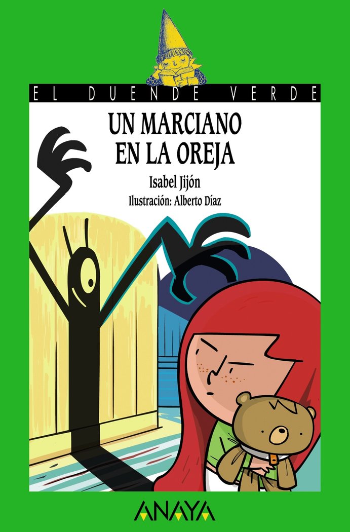 Un marciano en la oreja, de Jijón, Isabel | portada del libro