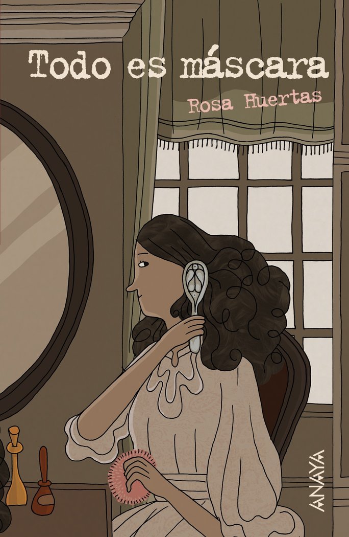 Todo es máscara, de Huertas, Rosa | portada del libro