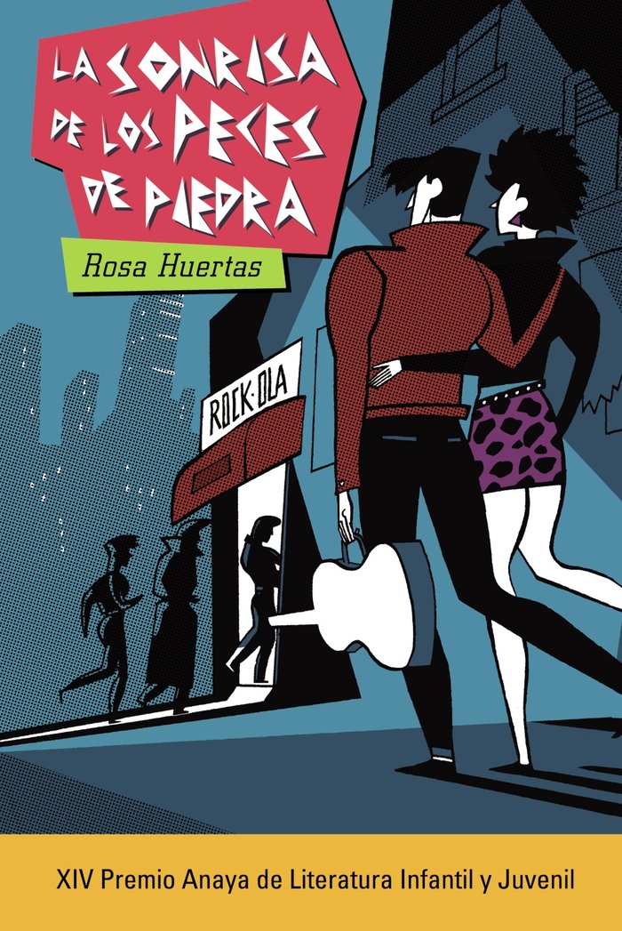La sonrisa de los peces de piedra, de Huertas, Rosa | portada del libro