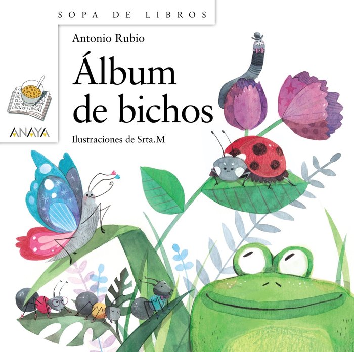 Álbum de bichos, de Rubio, Antonio | portada del libro