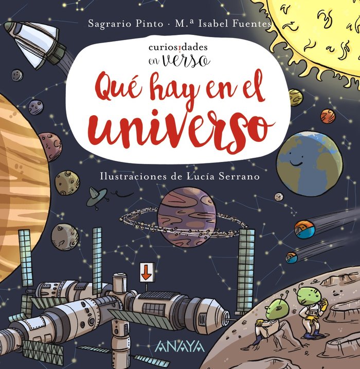Qué hay en el universo, de Pinto, Sagrario | portada del libro