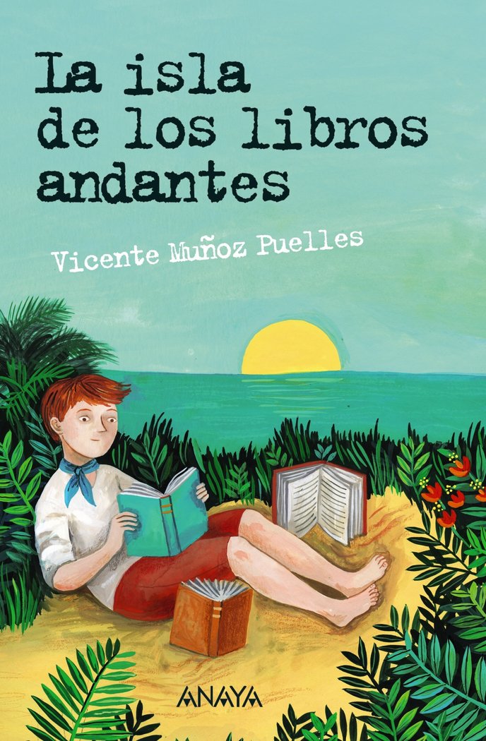 La isla de los libros andantes, de Muñoz Puelles, Vicente | portada del libro