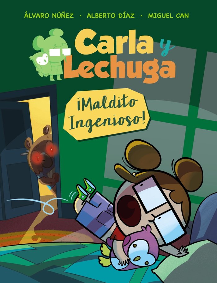 Carla y Lechuga 1. ¡Maldito Ingenioso!, de Lechuza, Equipo | portada del libro