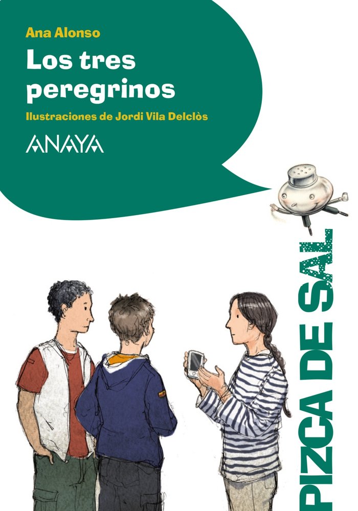 Los tres peregrinos, de Alonso, Ana | portada del libro