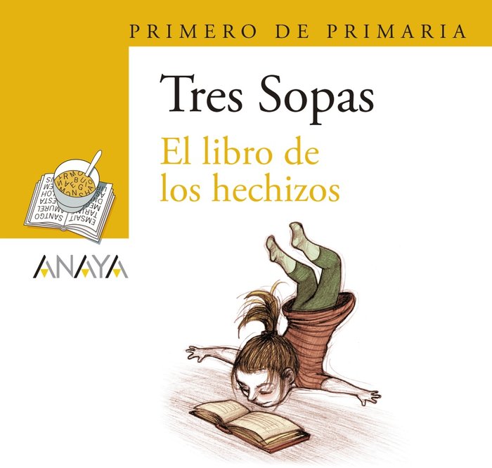 Blíster "El libro de los hechizos" 1º de Primaria, de Pisos, Cecilia | portada del libro