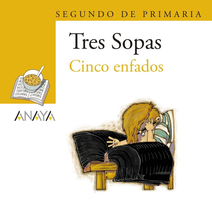 Blíster "Cinco enfados" 2º de Primaria, de Keselman, Gabriela | portada del libro