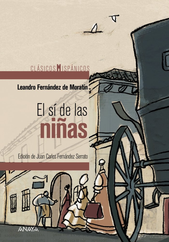 El sí de las niñas, de Fernández de Moratín, Leandro | portada del libro