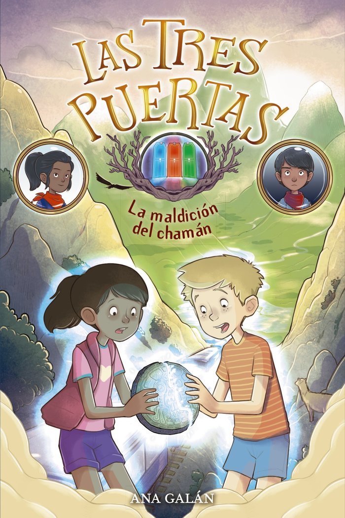 Las tres puertas 2. La maldición del chamán, de Galán, Ana | portada del libro