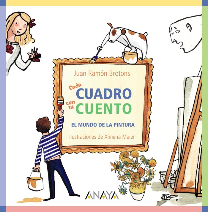 Cada cuadro con su cuento, de Brotons, Juan Ramón | portada del libro