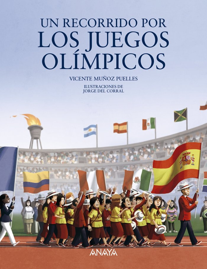 Un recorrido por los Juegos Olímpicos, de Muñoz Puelles, Vicente | portada del libro