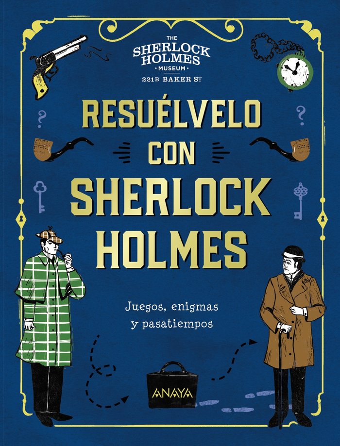 Resuélvelo con Sherlock Holmes, de Moore, Gareth | portada del libro