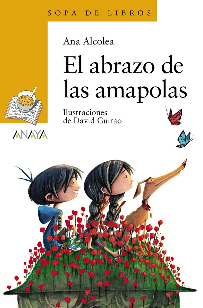 El abrazo de las amapolas, de Alcolea, Ana | portada del libro