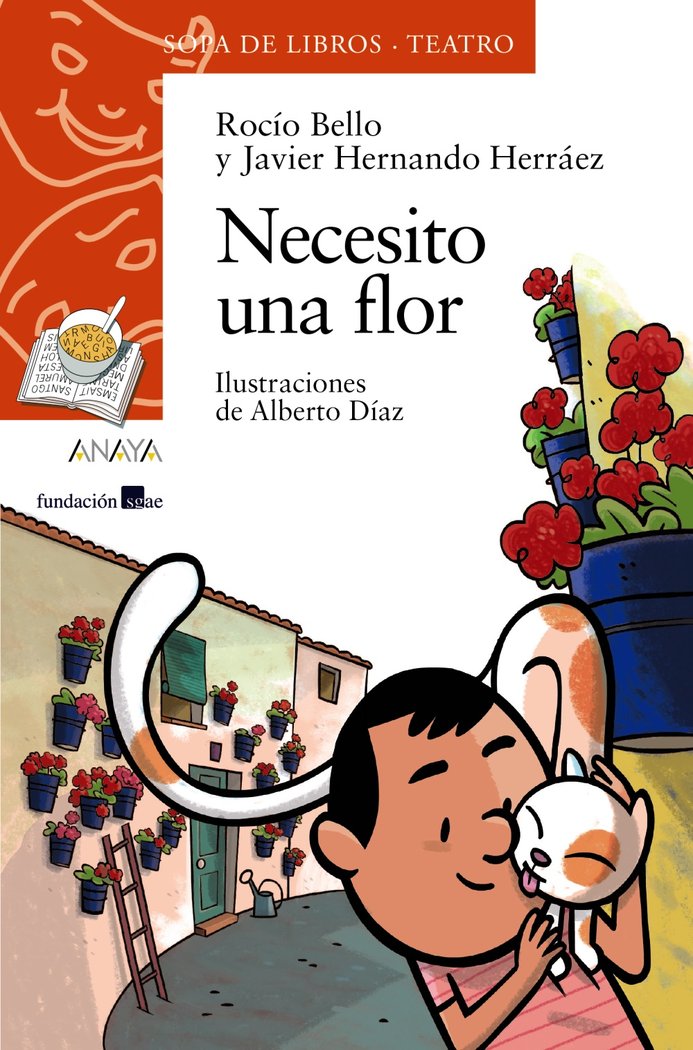 Necesito una flor, de Bello, Rocío | portada del libro