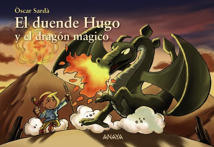 EL DUENDE HUGO Y EL DRAGON MAGICO, de SARDA, OSCAR | portada del libro
