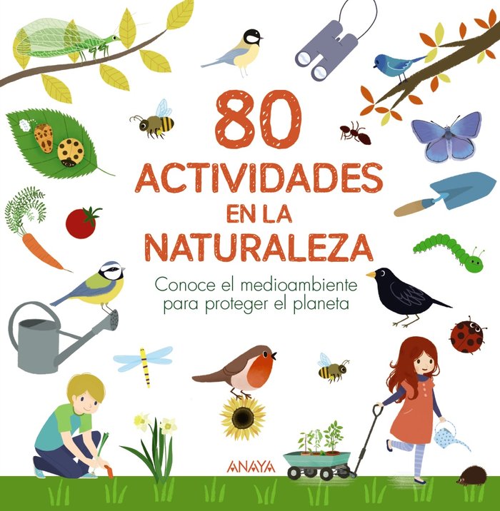 80 actividades en la naturaleza, de LESAFFRE, GUILHEM | portada del libro