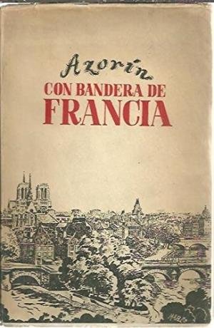 Con bandera de Francia, de Azorín | portada del libro