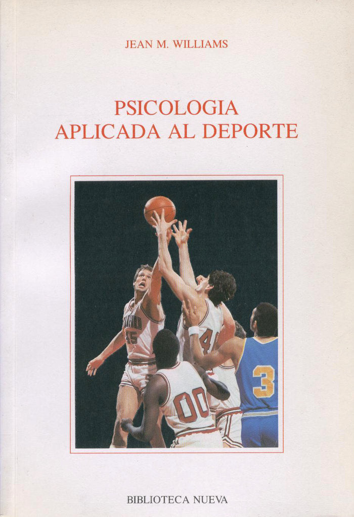 Psicología aplicada al deporte, de Williams, Jean M. | portada del libro
