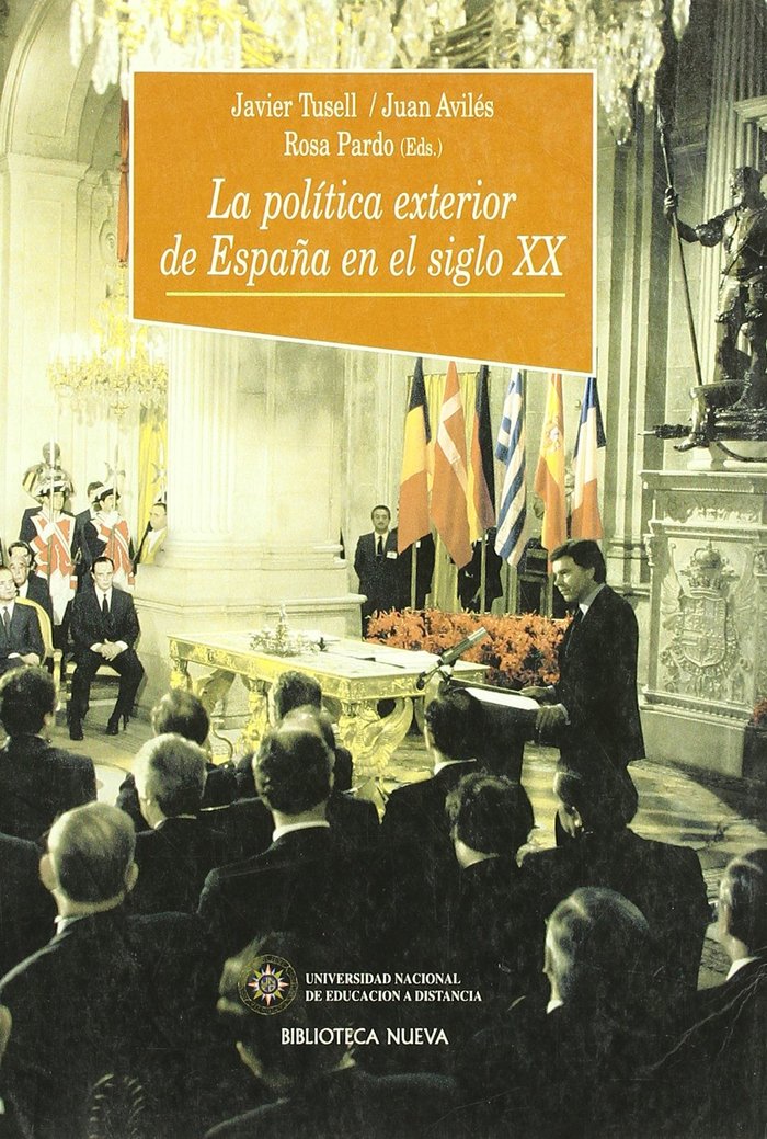 La política exterior de España en el siglo XX, de VV. AA. | portada del libro
