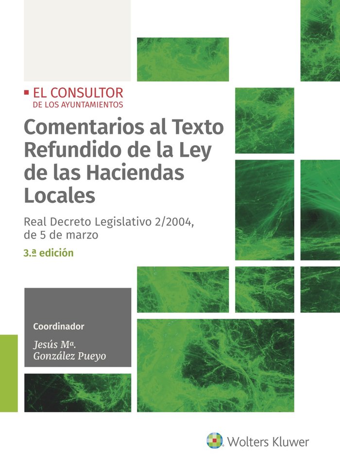 Comentarios al Texto Refundido de la Ley de las Haciendas Locales (3ª edición), de Aguado Barriales, Fernando | portada del l