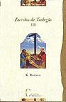 Escritos de Teolog¡a, Tomo III: Vida espiritual, de Varios autores | portada del libro