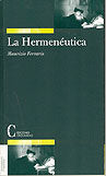 La hermenéutica, de MAURIZIO FERRARIS | portada del libro